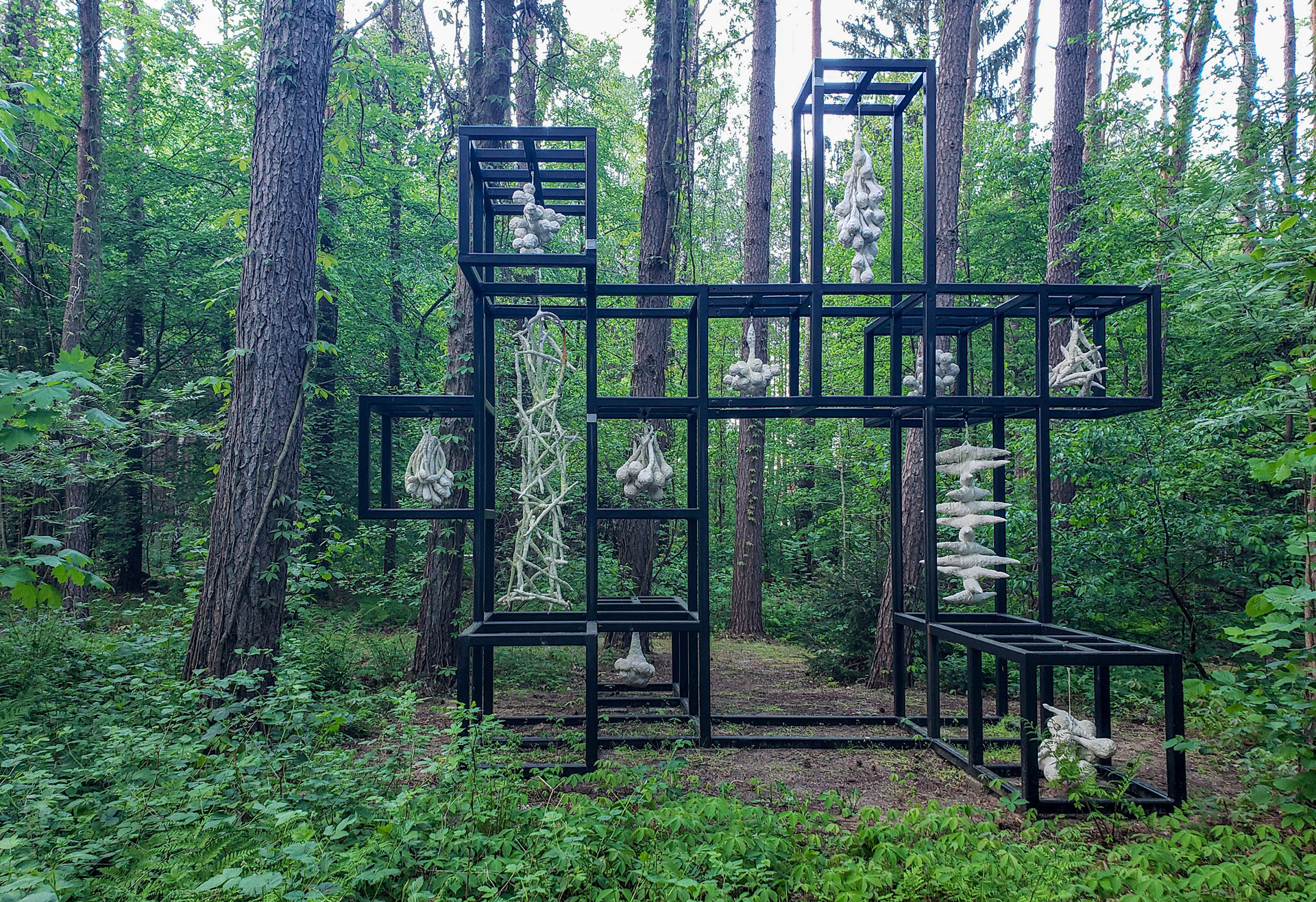 Outdoor sculptures at Skulpturenpark Wesenberg