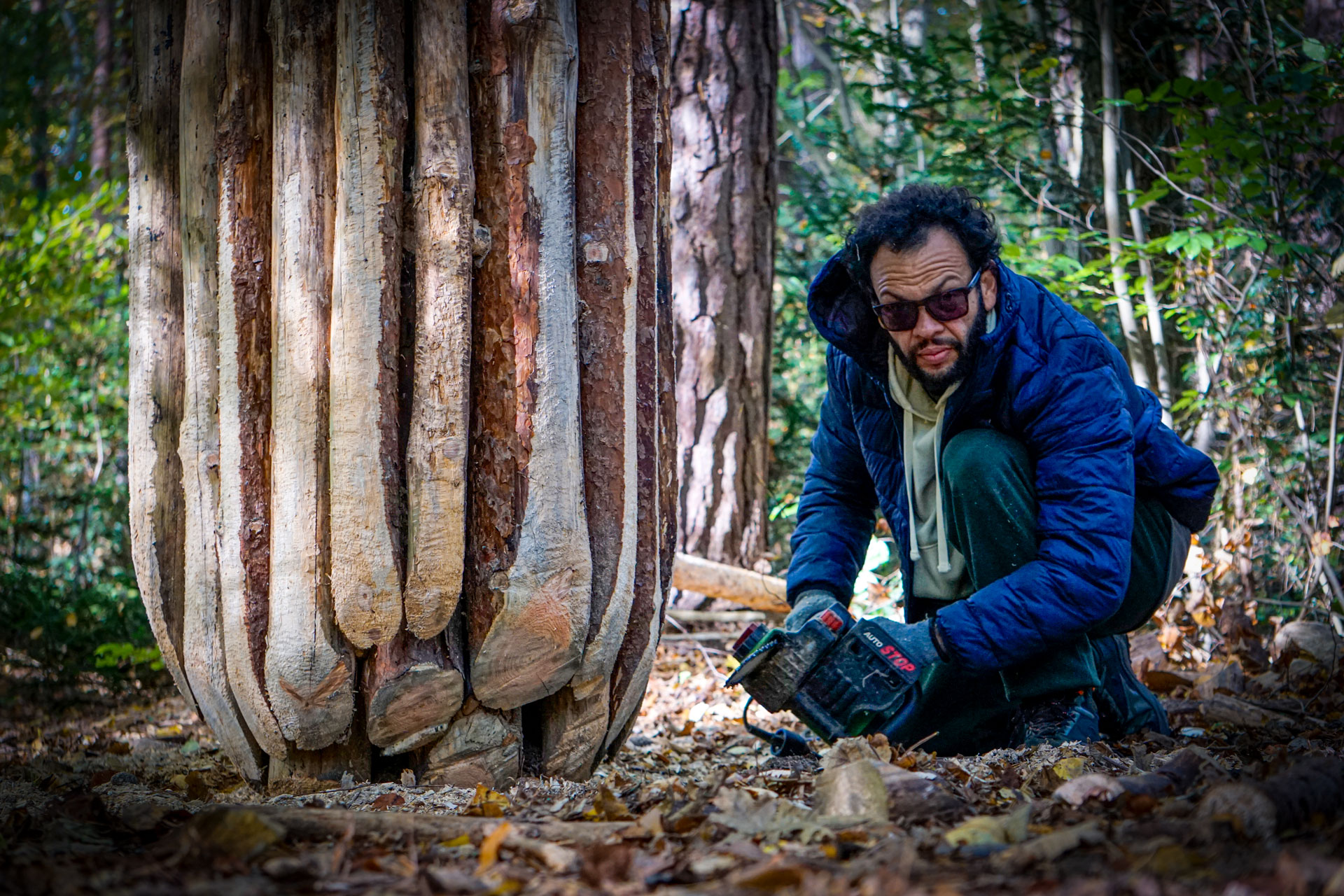 Nadir Figueroa — installation view at Skulpturenpark Wesenberg